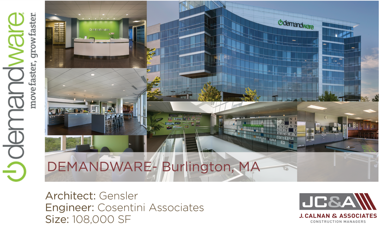 Fort Point Project Management, J. Calnan & Associates, and Gensler